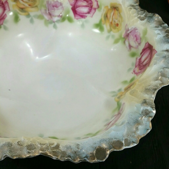 Royal Bayreuth Antique Porcelain Bowl Rose BAVARIA - Picture 3 of 8